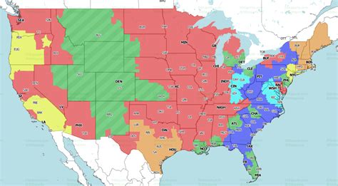 NFL coverage map Week 11: NFL TV map broadcast info for